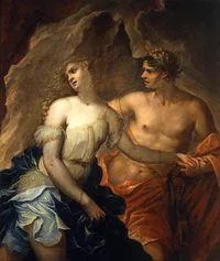 Illustration de la légende : Le Cygne, Zeus à la poursuite de Némésis