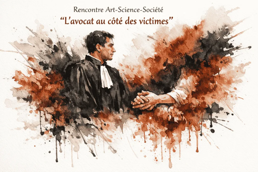 Rencontre Art-Science-Société “L’avocat au côté des victimes”
