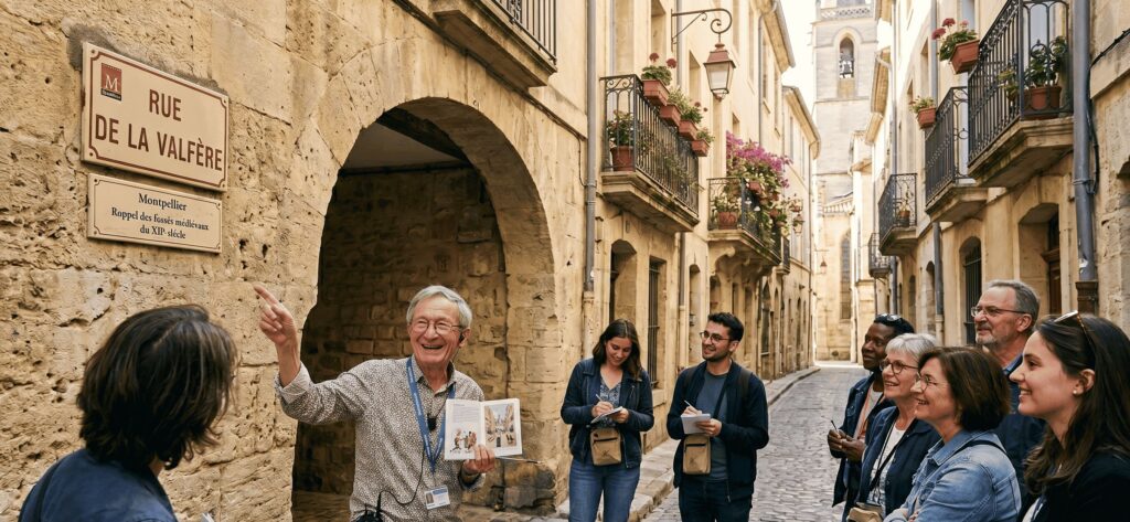 Sortie guidée “Ce que les noms des rues nous racontentde l’histoire de Montpellier”