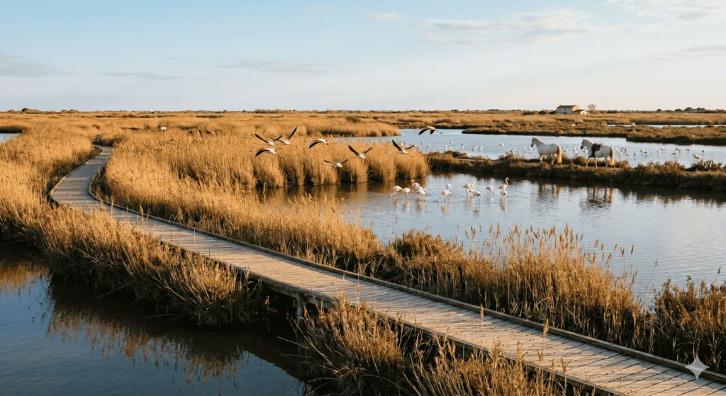 Journée au Scamandre en Camargue